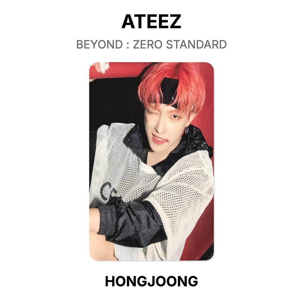 ATEEZ BEYOND : ZERO STANDARD Official Photocard