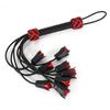 64.5cm Fetish PU Leather Rose Flower Whips Flogger Spanking Paddle Knout  Adult Game Erotic Flirting Sex Horse Whip Toys