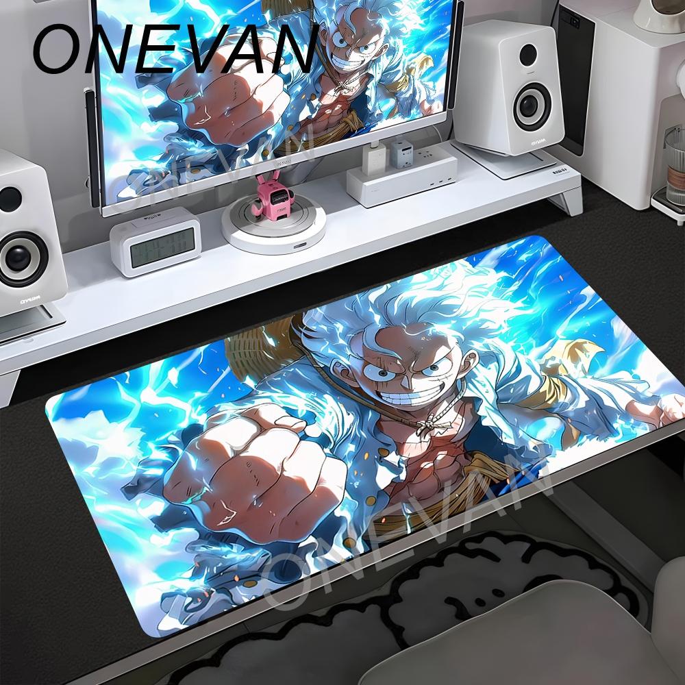 Mouse Pad Computer Size Mousepad Non-slip Gamer Keyboard Pads One Piece Luffy Mausepad New Keyboard Mats Design Desk Mat Carpet