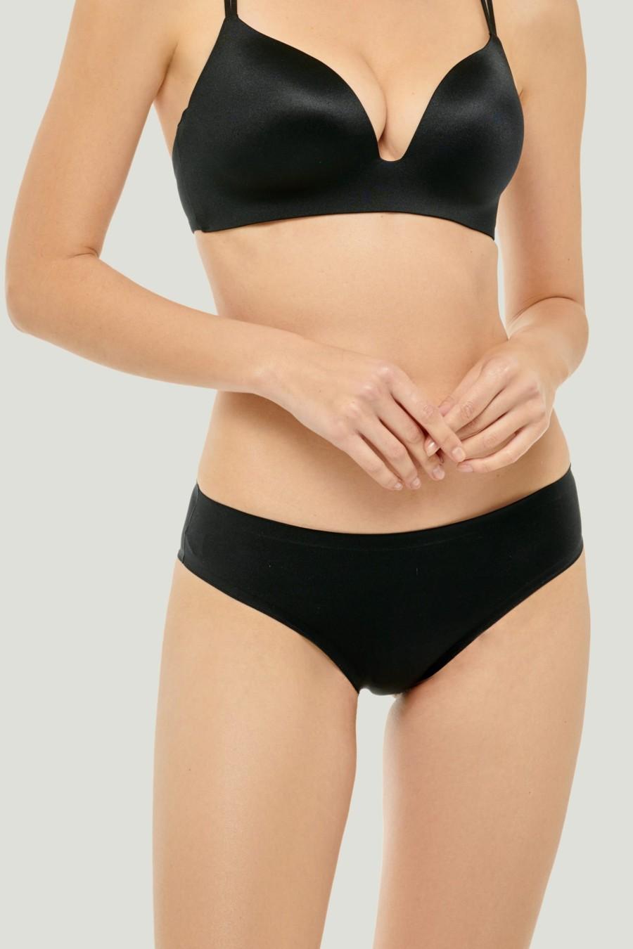 

Трусики сліп Marc & Andre (65619) 6(XXL) прозорий колір чорний