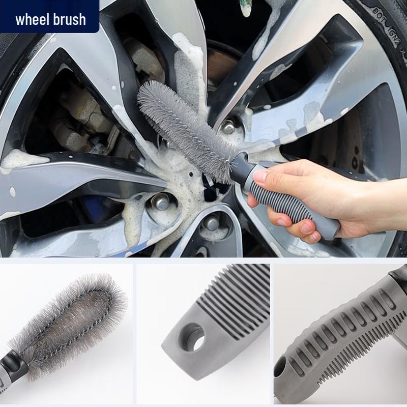 T-shaped Car Wheel & Tire Cleaning Brush