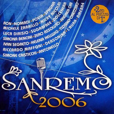 CD VARIOUS - Sanremo  5051011290329 Warner Strategi 2006 Italy Rock Used