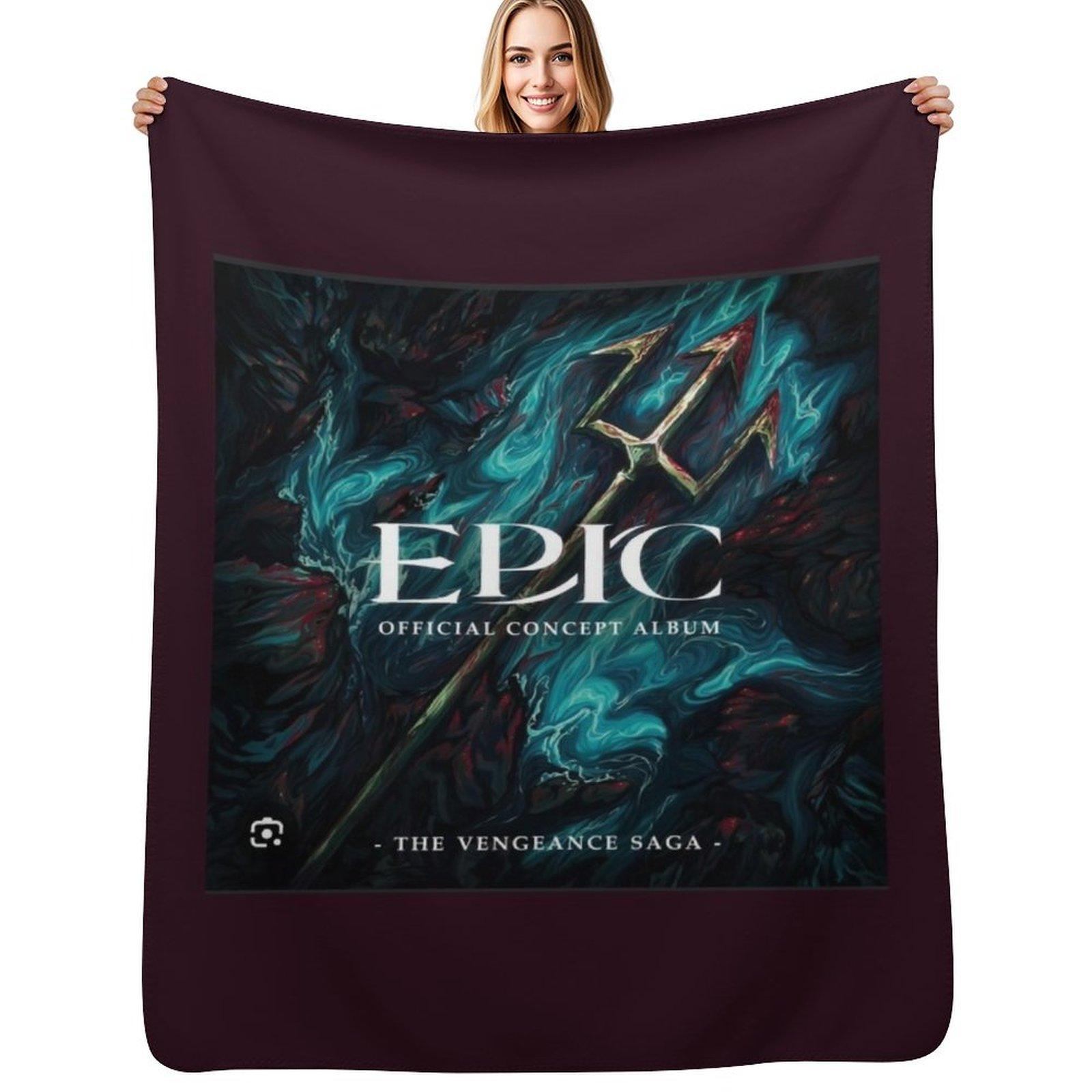 The vengeance saga epic the musical Throw Blanket Lightweight Cozy Blanket for Bed Sofa Size: 75*100cm, Weight: 230 GSM