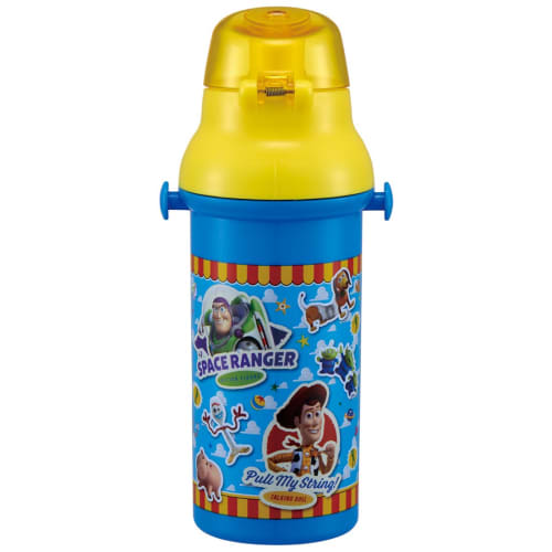 Skater Children's Plastic Water Bottle 480ml Silver Ion Ag+ Antibacterial Disney Toy Story 22 Boys Made in Japan PSB5SANAG-A