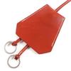 HERMES Necklace Margiela-era Clochette Brown leather Used