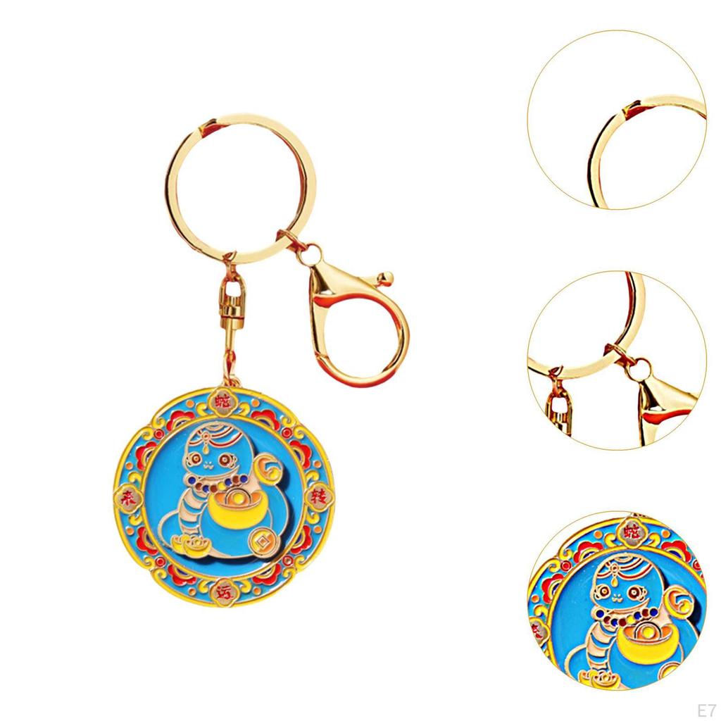 Keychain Pendant Car Key Decoration Portable Ornament Cute Chain Holder Keyring for