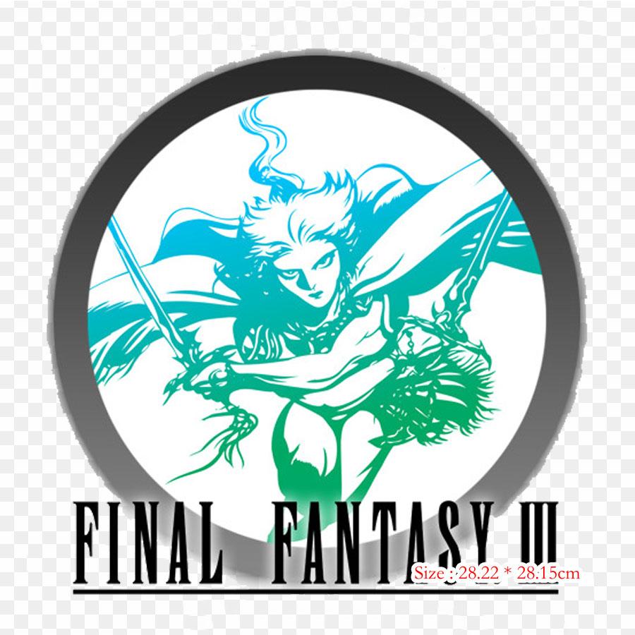 

Final Fantasy Explorers Phoenix Final Fantasy Explorer с термопереносной печатью, виниловые нашивки, наклейки для одежды, аппликации «сделай сам», моющиеся нашивки