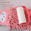 Coral Fleece Christmas Hanging Hand Towel, 13x15cm, Absorbent and Thick, for Bathroom and Kitchen Use