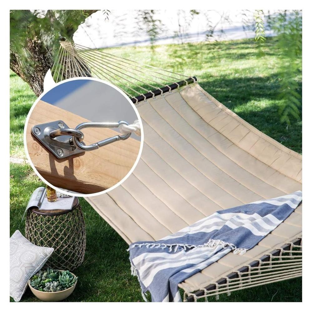 Heavy Duty Hammock Hanging Kit,Wall Ceiling Hook for Tree Swing Rope Chair Yoga Hardware Hooks(M5)