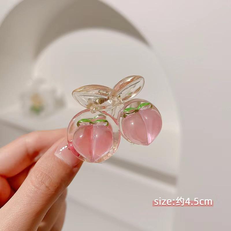 Transparent Cartoon Sanrio Shark Clip Summer Large Kulomie Grab Clip Hairpin Back Head Hair Accessories Headgear Hairpin