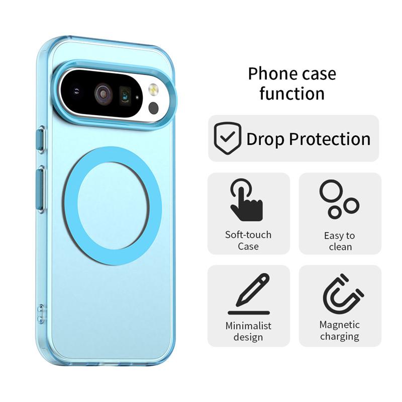 Pre puzdro Google Pixel 10 Pro Kryt Google Pixel 10 Pro Magnetický Matný Odolný Nárazník Ochranné Puzdro na Telefón Pixel 10 Pro XL Funda