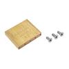 Tremolo Bridge Blok Elektrická Kytara Pevný Mosazný Blok 32mm/34mm/37mm/42mm
