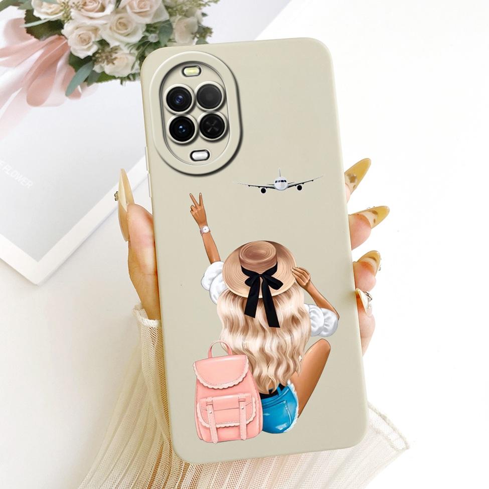 For Huawei Nova 15 Casing Silicone Luxury Fashion Kawaii Cute Painted Shockproof Funda For Huawei Nova15 PSN-AL00 Phone Case