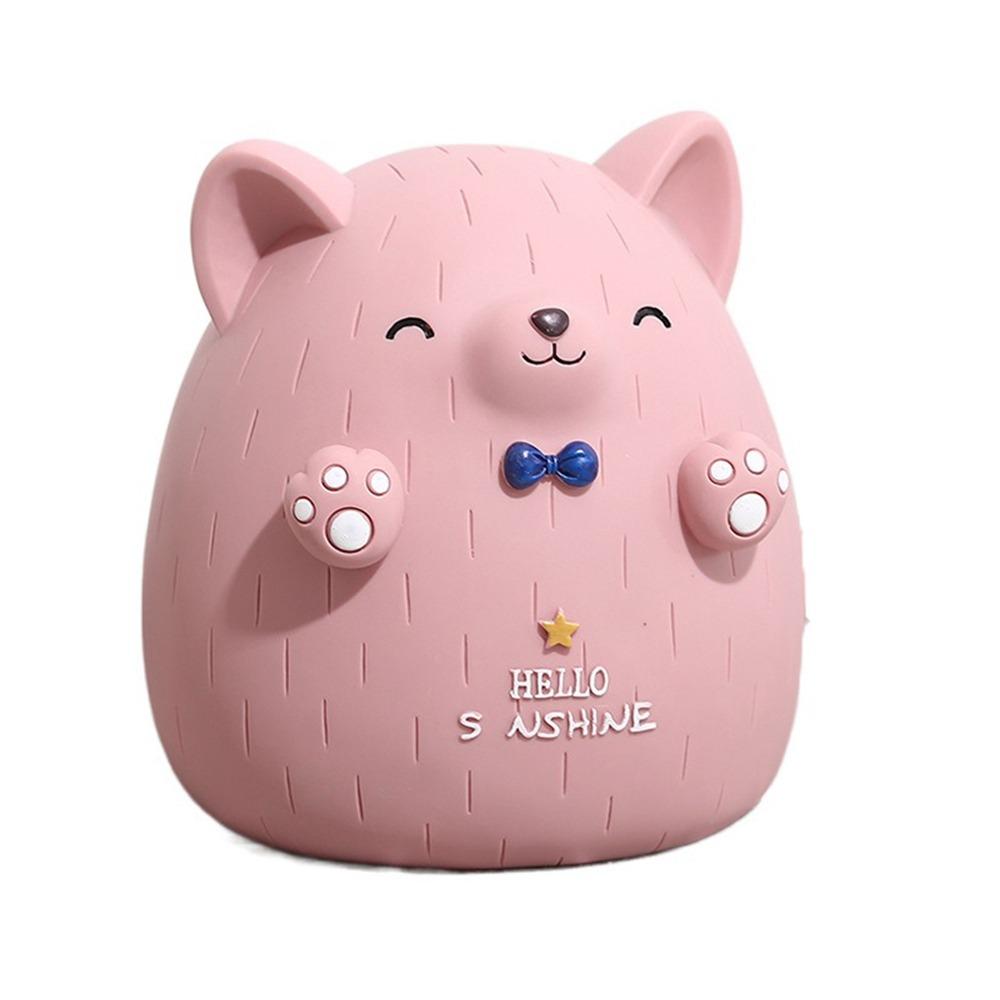 Fall Resistant Cat Piggy Bank Anti-fall Desktop Animal Ornaments Dog Saving Box  Children's Gift