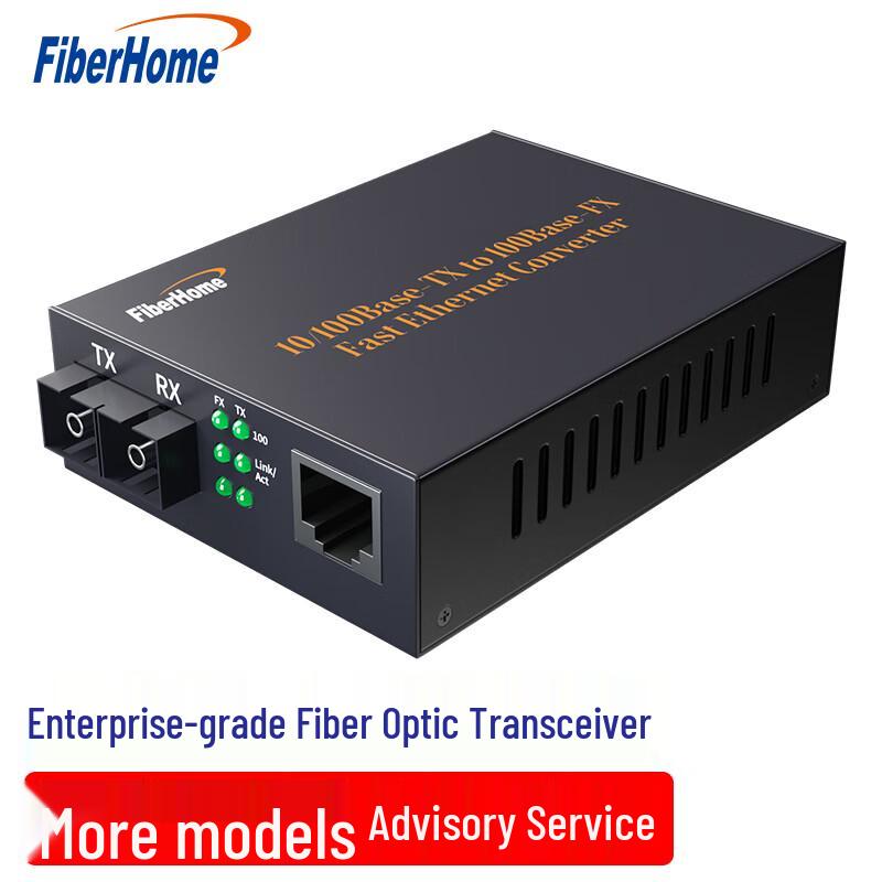 FiberHome Enterprise Fiber Optic Media Converters & Rack