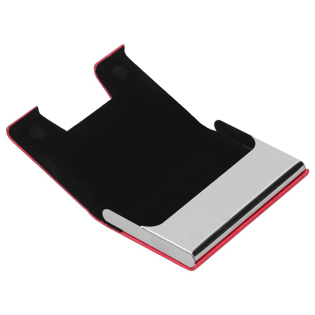 Business Name Card Holder Case Stainless Steel Organizer Portable for Business Works