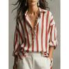 JPNTKY Women's Fashion Casual POLO Neck Long Sleeve Blouses & Shirts