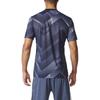 Adidas Training Striped Short Sleeve Soccer Jersey Men Tops BR3719