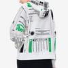 Fila X MIHARA Fashion Casual Letter Logo Loose Print Hoodie Women Hoodies Coconut-White F11W243208F-IV