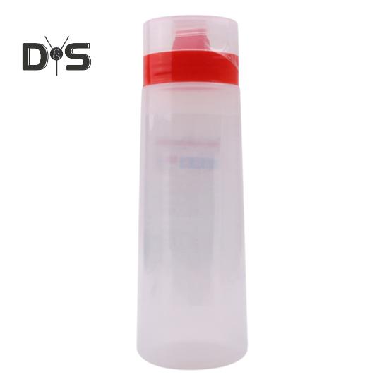 300 ml trvanlivá láhev na omáčku Potravinářské praktické 4 otvory Dávkovač na salátovou zálivku