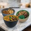 3D Printed Double Nut Bowl Round Berry Strainer Basket Practical Snack Serving Bowl  Easy To Clean