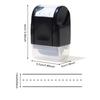 Handwritten Line Practice Stamp, Suitable for Parents and Teachers, Manual Practice Roller Stamp, English Three-line Stamp