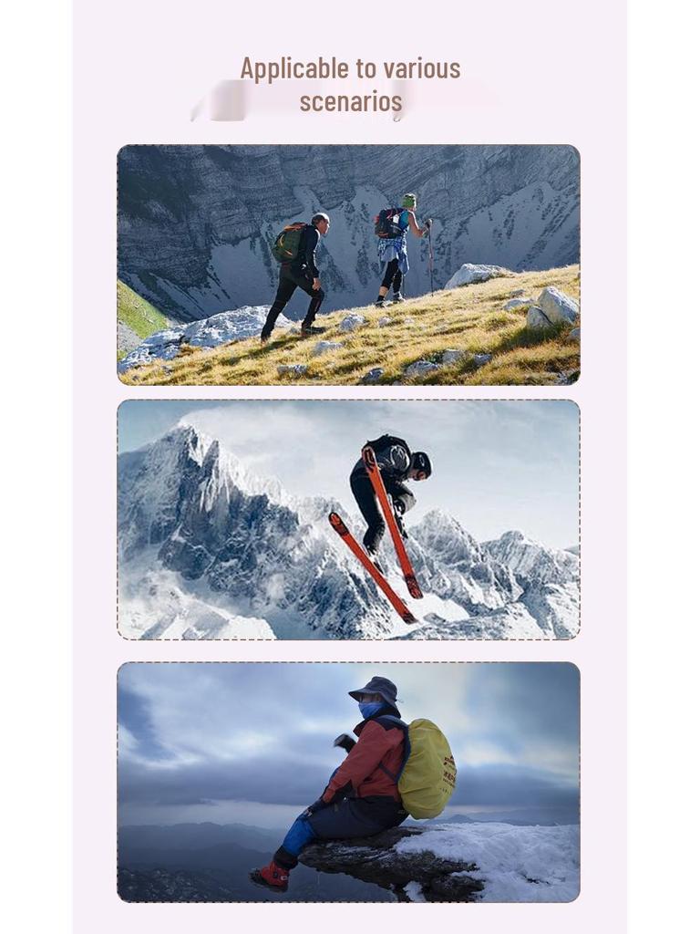 Men's & Women's Merino Wool Sports Socks – Warm, Breathable, Deodorant, Mid-Calf Hiking Socks with Thick Terry.