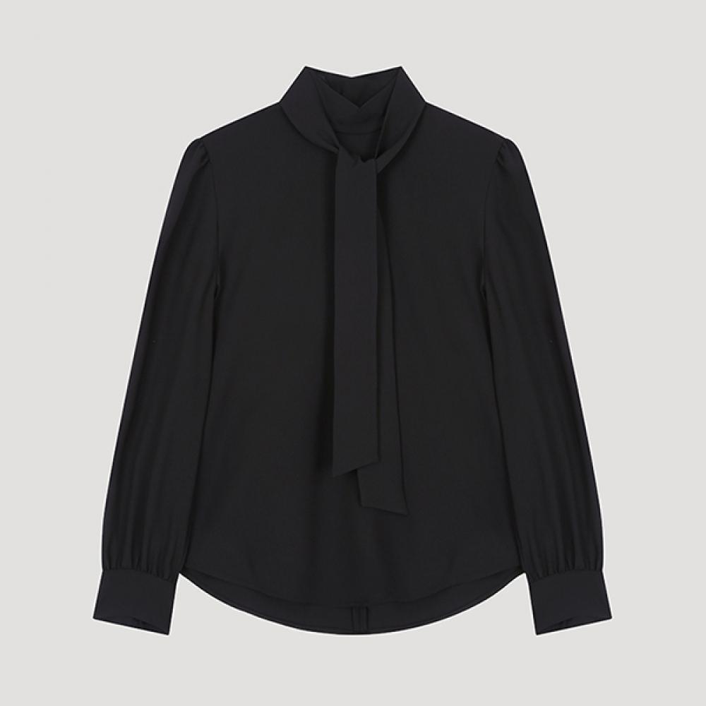 

She S miss блузка с завязками Swwblo41030 Bk blacks/66