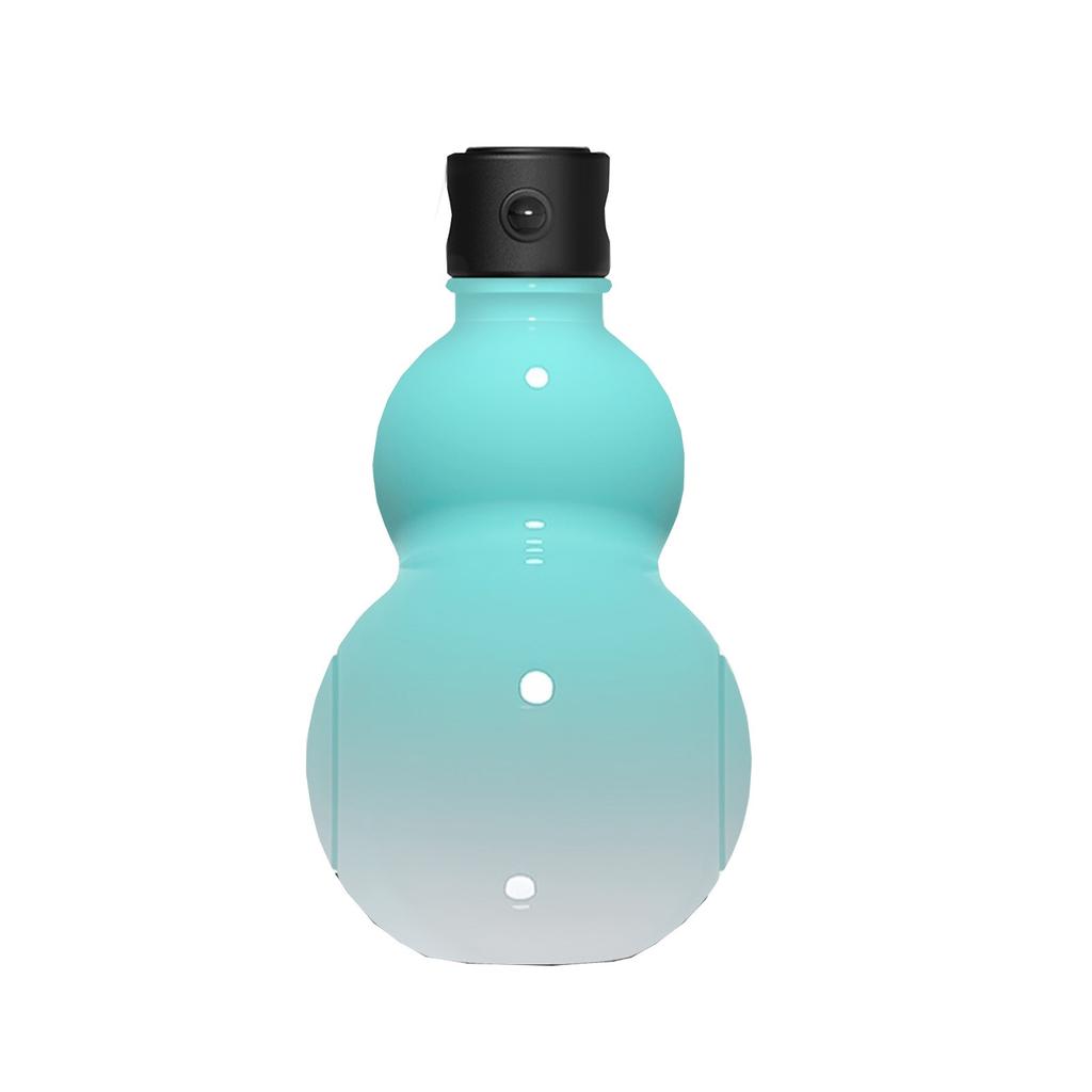 Gourd Water Bottle, 900 Ml Gourd Style Water Bottle, Gourd Sports Water Bottle Travel Water Bottle For Gym