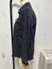 Women's Cross-Border Washed Denim Shirt Jacket - European & American Autumn/Winter Street Style with Frayed Hem