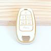 6 Knoppen Shell Fob Auto Sleutelhoes Cover Voor Hyundai Ioniq 5 Solaris Nexo Nx4 Sonata Hybrid Nieuwe Grand Santa Fe Tucson