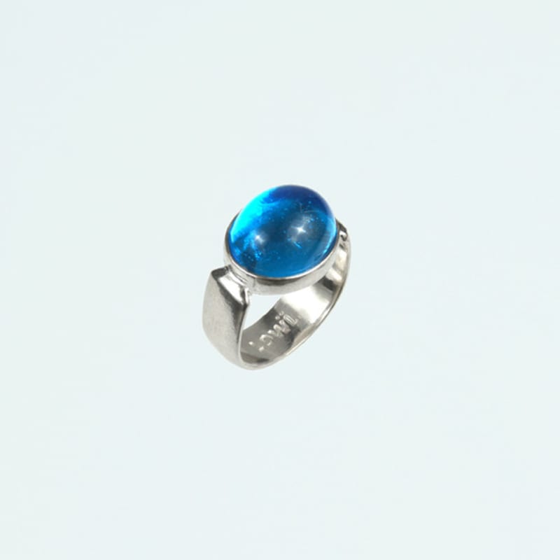 lowool Dew silver ring