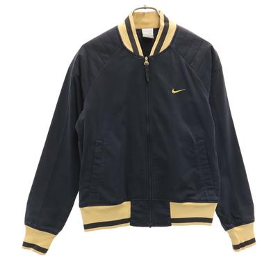 Cotton Jacket M Black Women Used