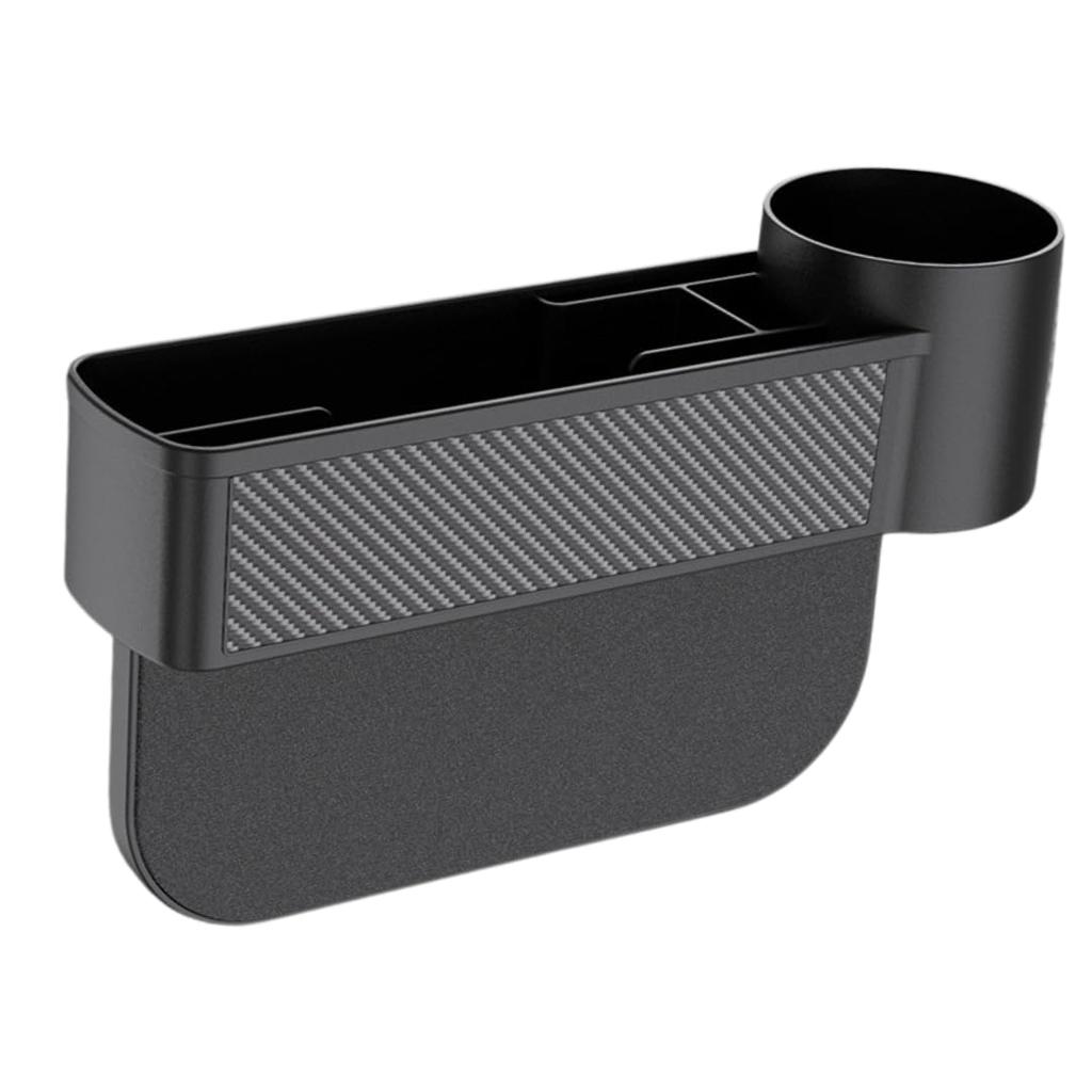 RekiLife Car Seat Gap Storage Box Car Side Trinket Holder Drink Holder