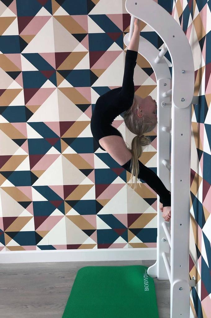 Gymnastic ladder Mini white