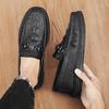 Men'S Leather Shoes Business Formal Shoes British Style Black Casual Leather Shoes For Mens JZ-2629