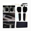 DodoxDIY New Alphard 40 40 Series Custom Center Wireless Silicone Panel Interior Black Rubber Mat Storage Set Series/Vellfire/Vellfire Accessories,