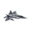 FifthGeneration Fighter Model 1:100 Scale TwinTail Jet Diecast Aircraft for