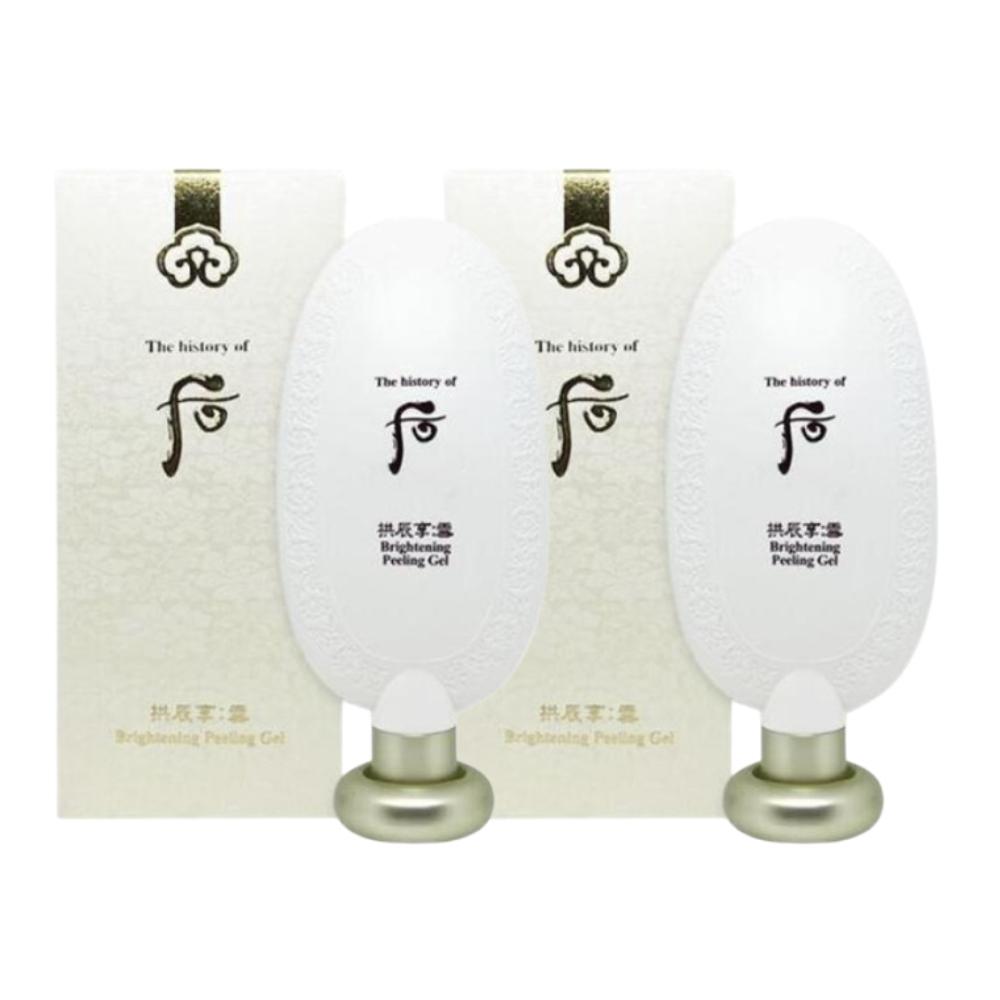 The History of Whoo Gongjinhyang Seol Brightening Peeling Gel 100ml Korean Herbal Exfoliating & Radiance Gel Gentle Peeling K-Beauty Skincare