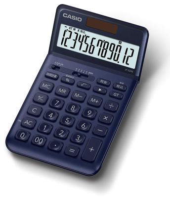 Casio Stylish Calculator Navy 12 Digits Just Type JF-S200-NY-N