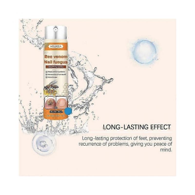 Nagelreparaturserum mit Bienengift, Nagelpflegelösung, natürliches Nagelpflegespray mit Bienengift, Spray gegen eingewachsene Zehennägel
