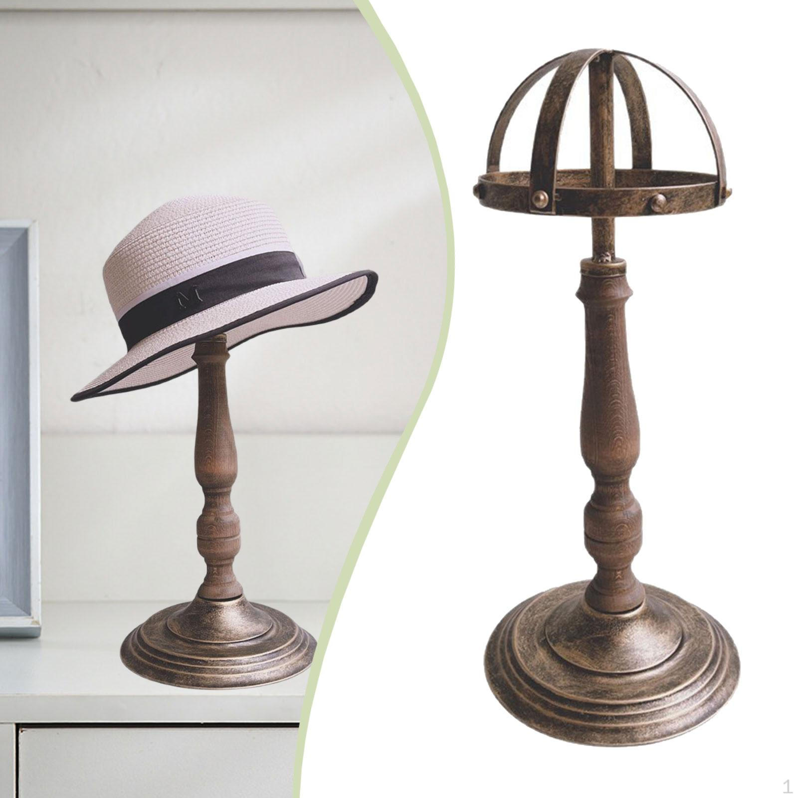 

Hat Stand Holder Display Stable Reusable Tabletop Rack for Home Shop Living Room