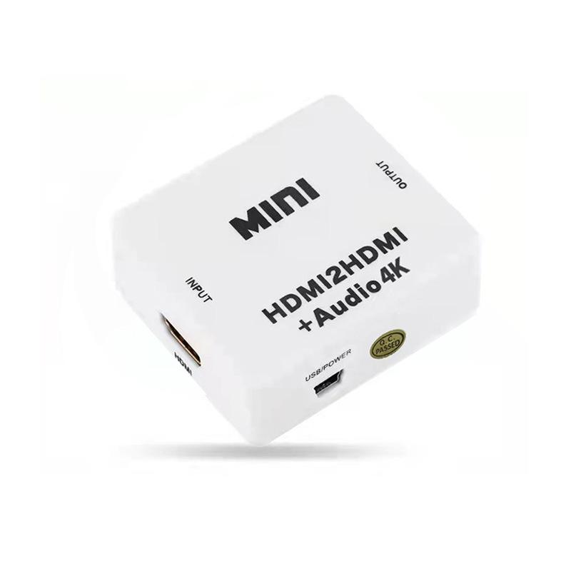 4K HDMI Audio Separator: HDMI to HDMI + Audio/SPDIF/R/L Converter