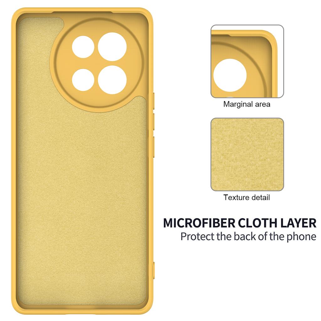 For vivo V40 Lite 5G Case Liquid Silicone Anti-Scratch Phone Cover with Hand Strap