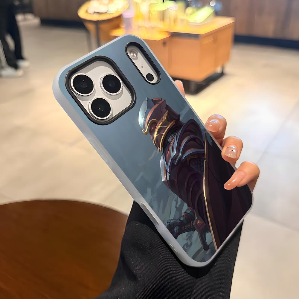 Game D-Dota 2 Phone Case For IPhone 17 Air 16 E 15 14 Plus 13 12 11 Pro Max Jelly 2 In 1 Protective Case