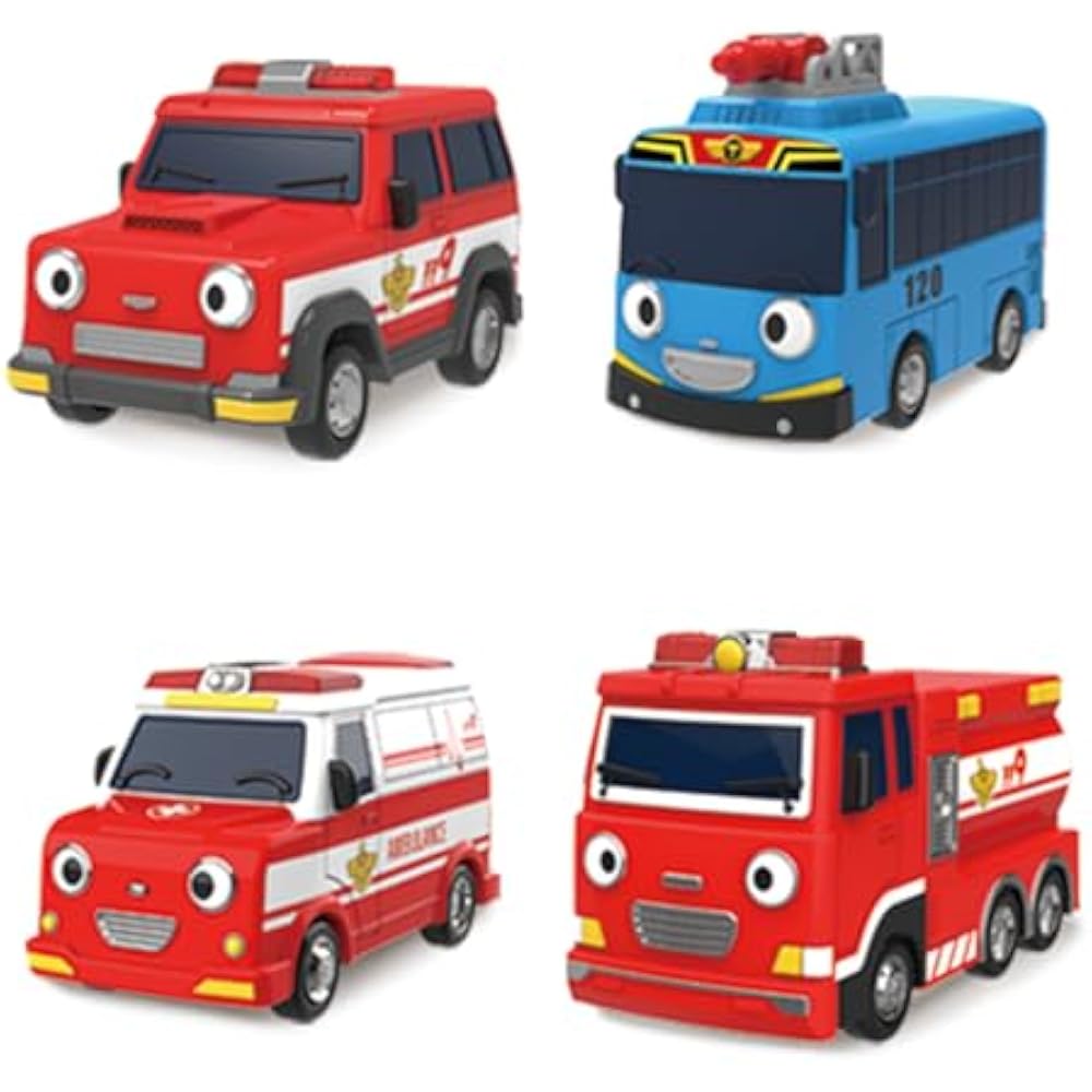 [BANDAI (BANDAI)] Kid Bus Tiny Rescue Team Large Gathering Set Target Age 3 years and up