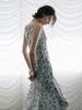 LOEUVRE Asymmetric Cowl Sleeveless Flower Dress Ss6Mo792-Lc