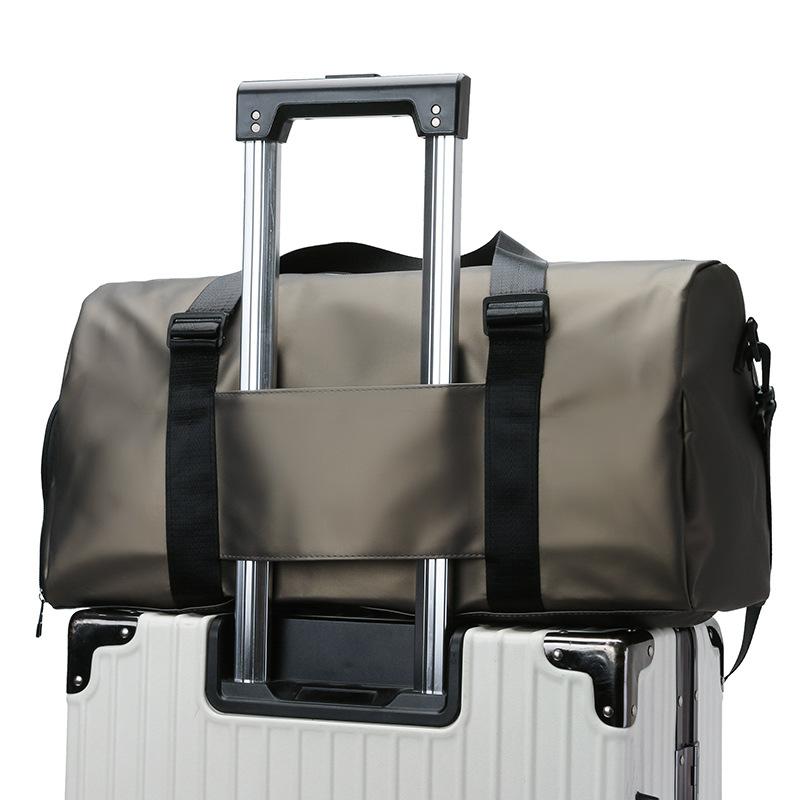 Dry and wet separation fitness bag, clothes storage bag, travel storage bag, hand luggage bag, shoulder bag, short-distance travel bag.