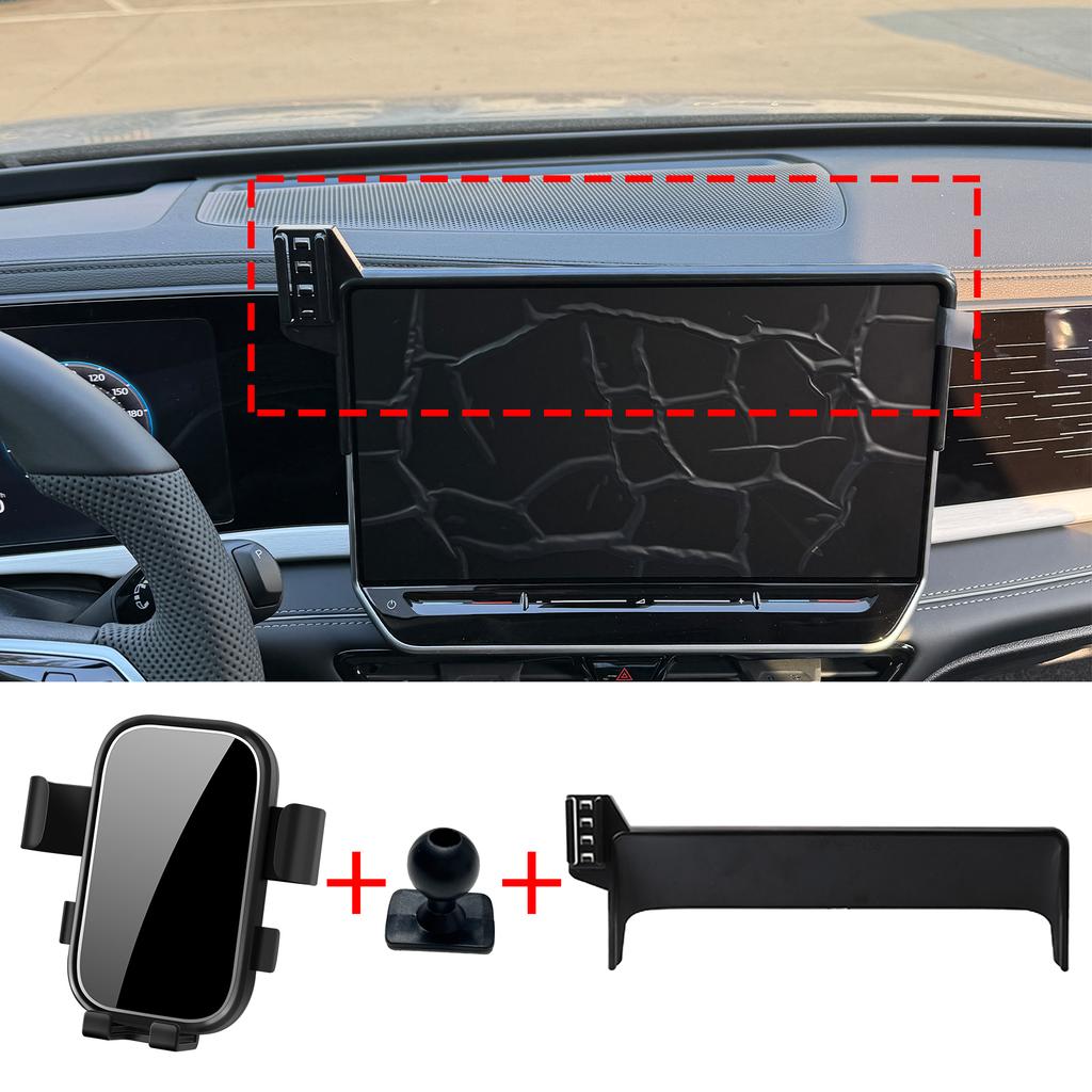 Mobile Phone Holder Fit for Cupra Terramar 2024 2025 2026 12.9" inch 5H Facelift Navigation Stand Auto GPS Bracket Accessories