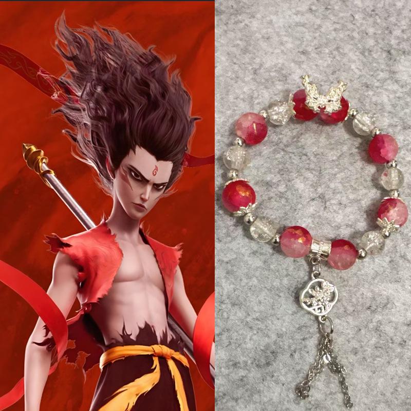 Bracelet Floral Papillon Style Chinois - Design Féerique Élégant, Cadeau d'Anniversaire Parfait pour Petite Amie